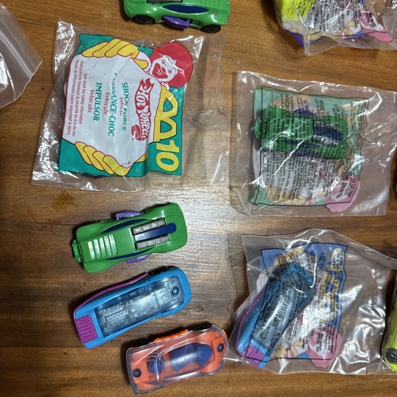 Hot wheels Happy Meal Toys McDonald's Lot Of 12 1995 - Picture 7 of 8